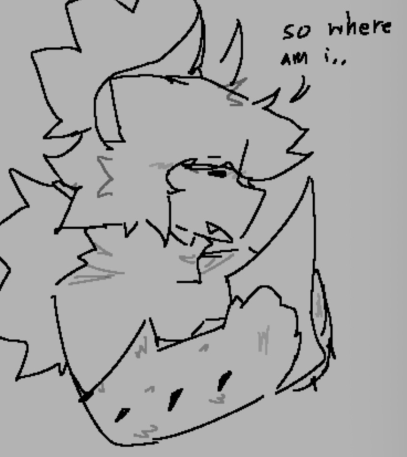 Confused creature
