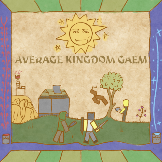 Average Kingdom Gaem tapestry
